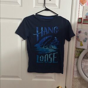 Arizona Jean Company Kids Navy Blue Hang Loose Tee